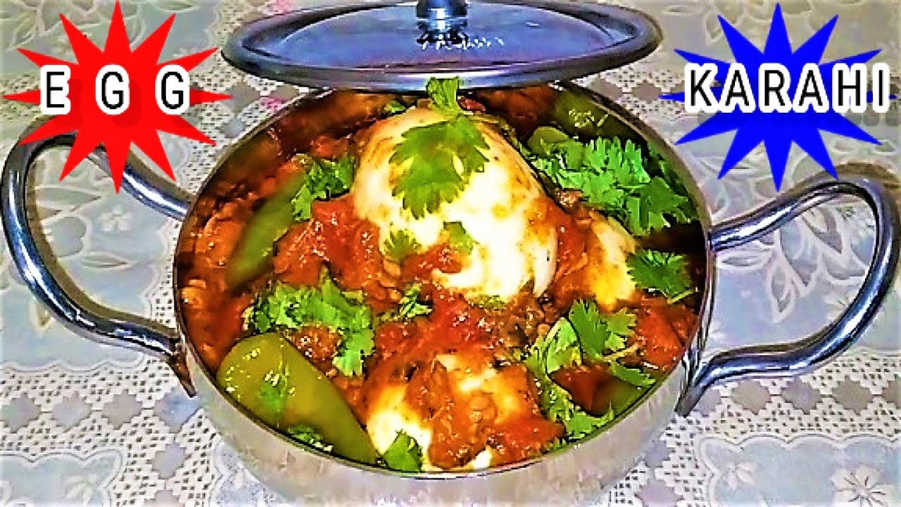Anda Karahi ~ Anda Kadai~ Egg Karahi ~ Egg Curry