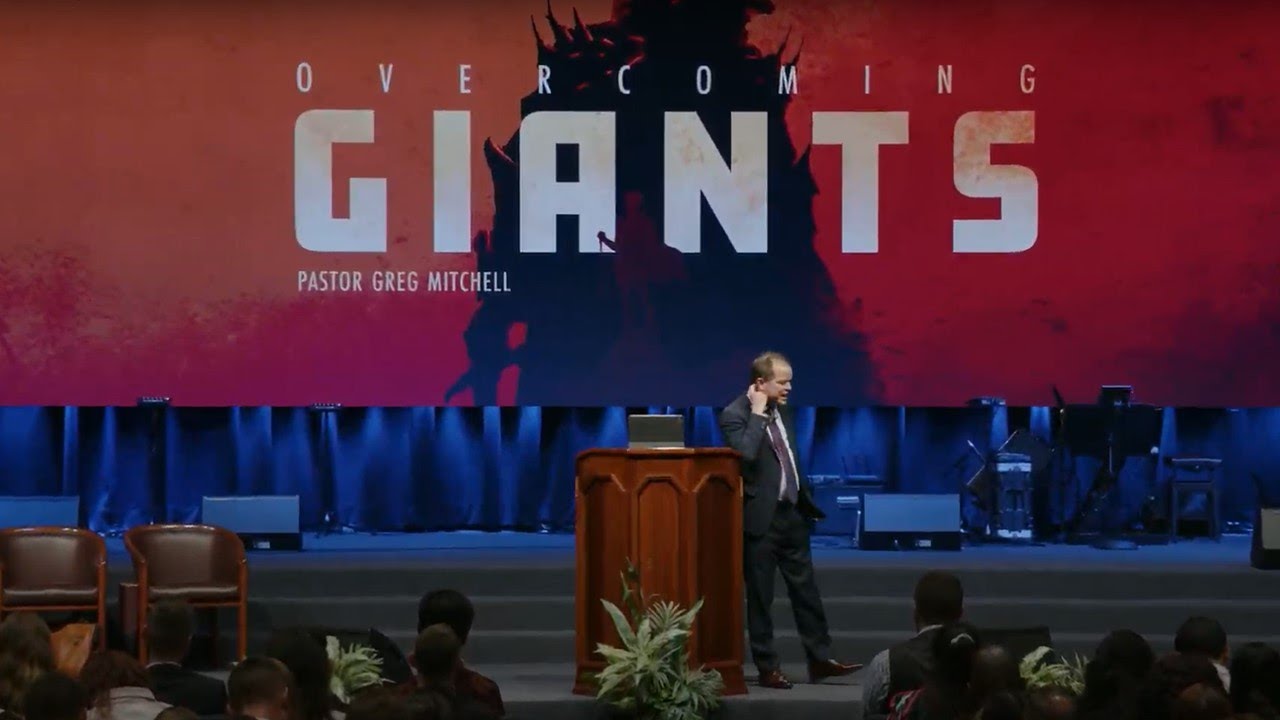 Overcoming Giants pastor Greg Mitchell The Potters House Perth