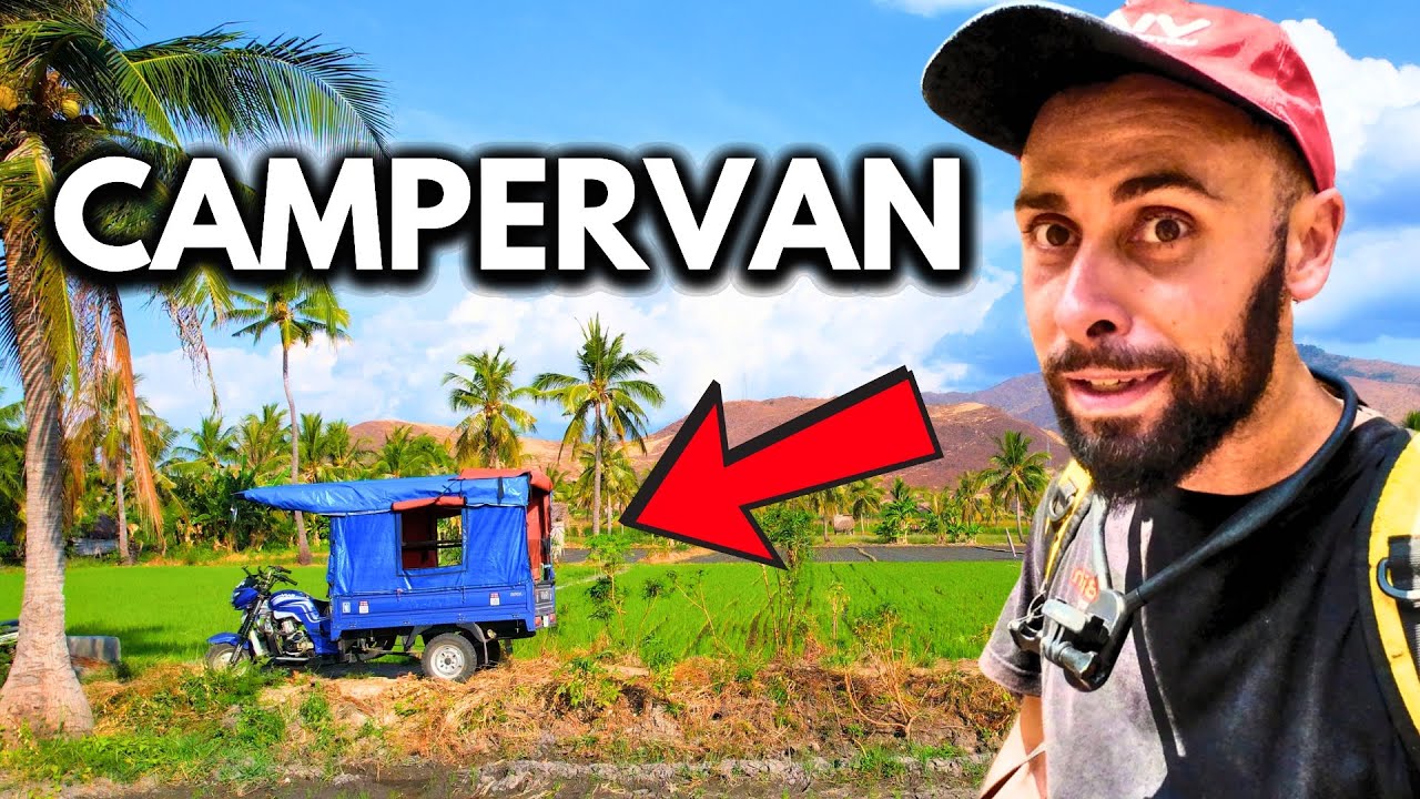 Bule Motor Campervan Tiga Roda di Flores | Menemukan Petualangan Nagekeo