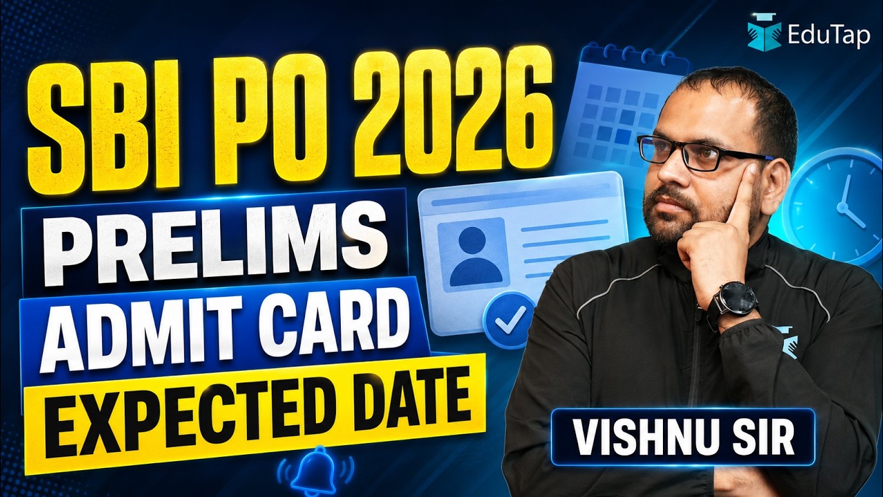 SBI PO Prelims Admit Card 2026 Expected Date Based on Last 5 Year Trend