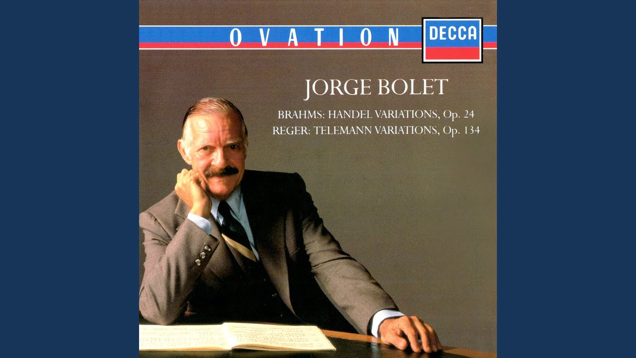Reger: Variations and Fugue on a Theme by Telemann, Op. 134 - Theme & Variations