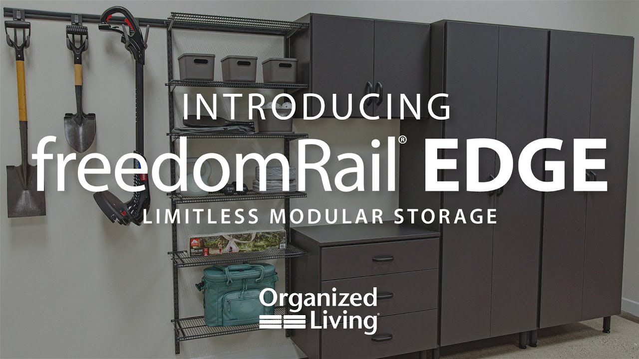 Introducing | freedomRail® EDGE: Limitless Modular Storage