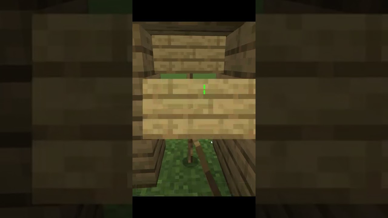 Minecraft'ta &ccedil;ok basit gizli ge&ccedil;it yapma