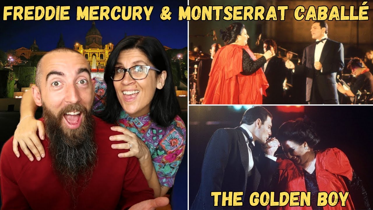 Freddie Mercury & Montserrat Caballé - The Golden Boy (REACTION) with my wife