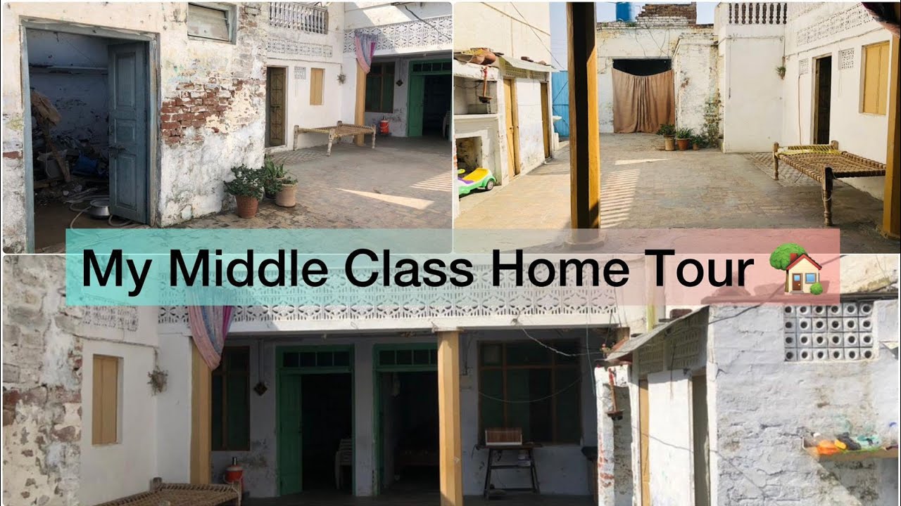 My Middle Class Home Tour || 2 Rooms Only in Village