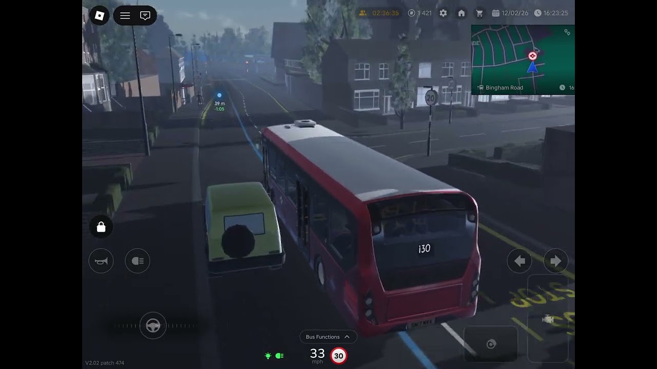 130 from Coombe Road Tram stop to Norwood Junction