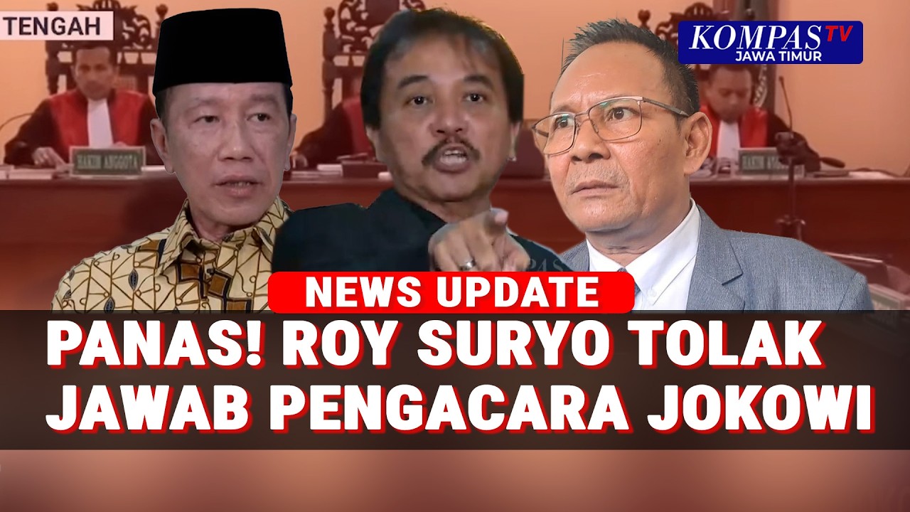Roy Suryo Dicecar Pengacara Jokowi Saat Jadi Saksi di Sidang Citizen Lawsuit, Skripsi Hingga Ijazah!