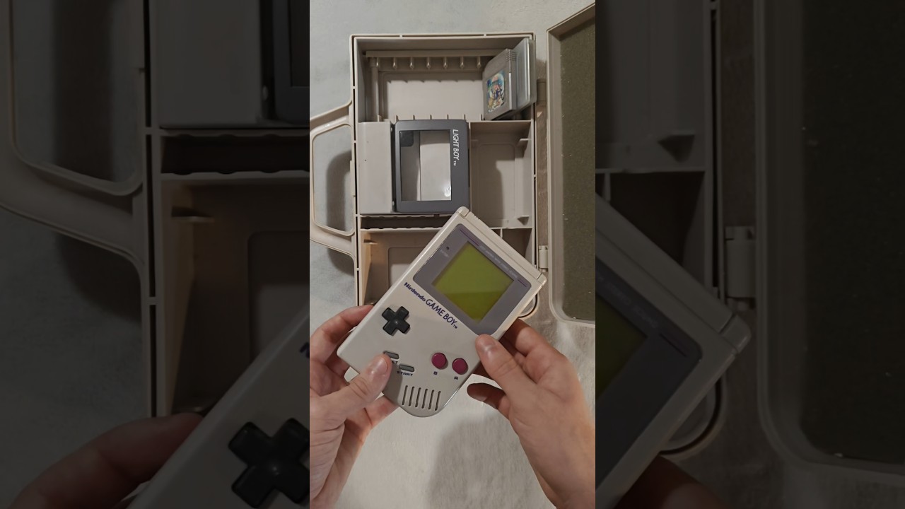 Forgotten Nintendo Gameboy carrying case accessory #retrogaming #gaming #gameboy