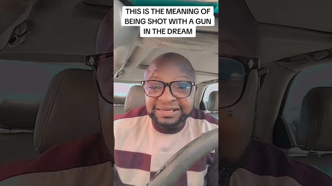 THIS IS THE MEANING OF BEING SHOT WITH A GUN IN THE DREAM.