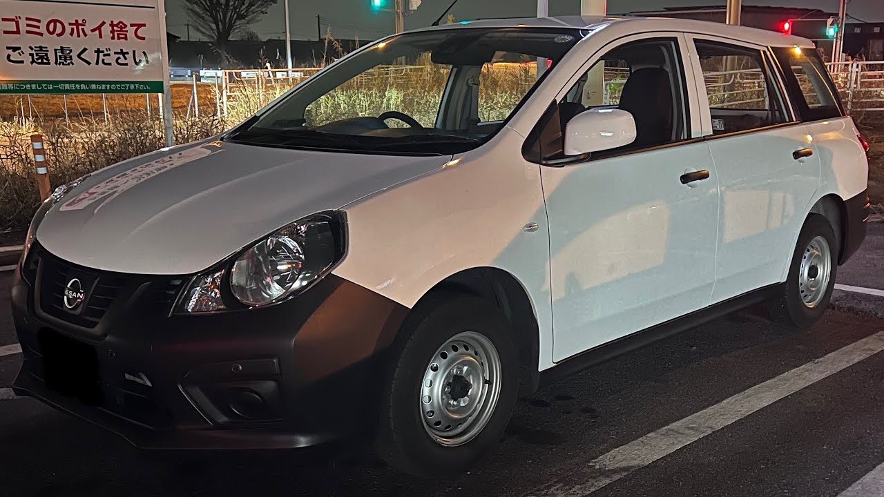 NISSAN ADバン iPhone8で車載動画撮ったらエモい画質になった 深谷→高崎 ドライブ ASMR HD 60fps