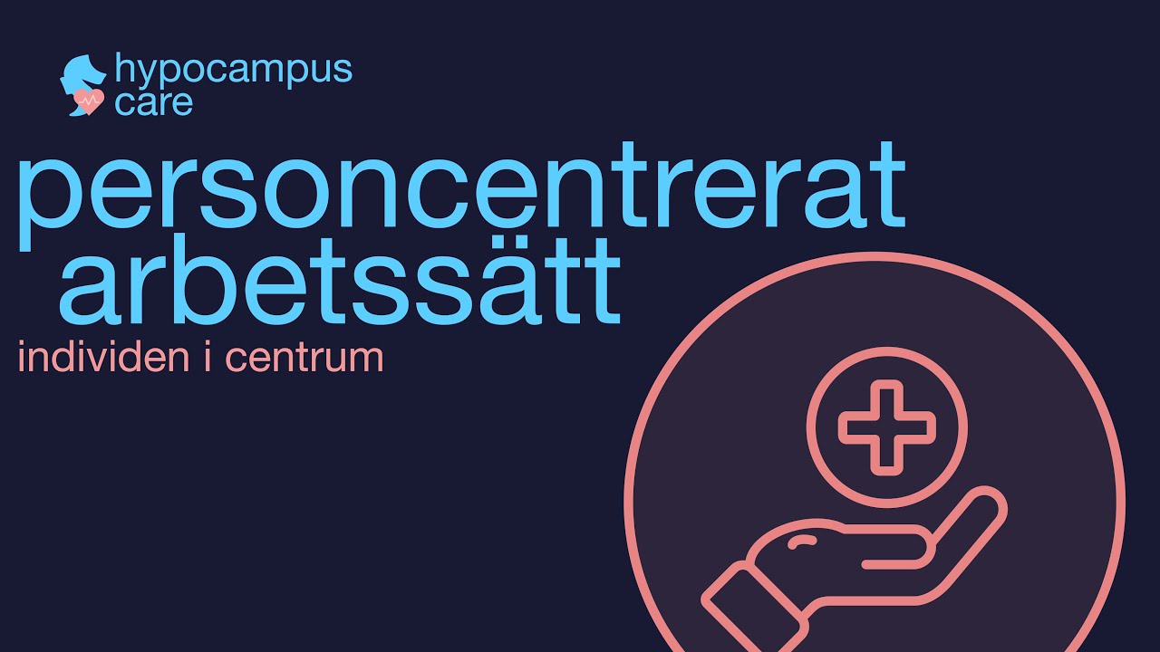 Personcentrerat arbetssätt