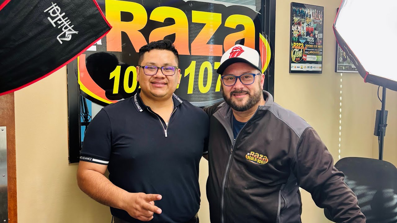 Alfonso Jordan  por primera vez en una radio  de Atlanta, Georgia USA ￼
