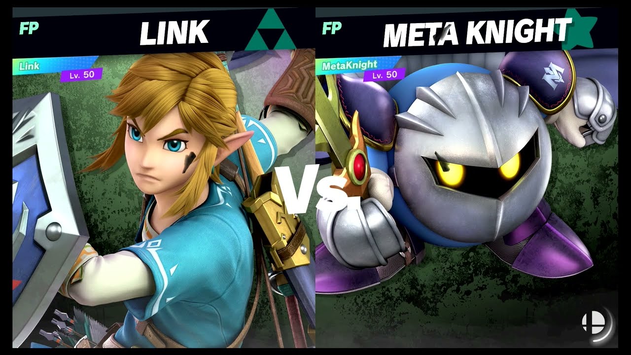 Super Smash Bros Ultimate Amiibo Fights – Link vs the World #27 Link vs Meta Knight