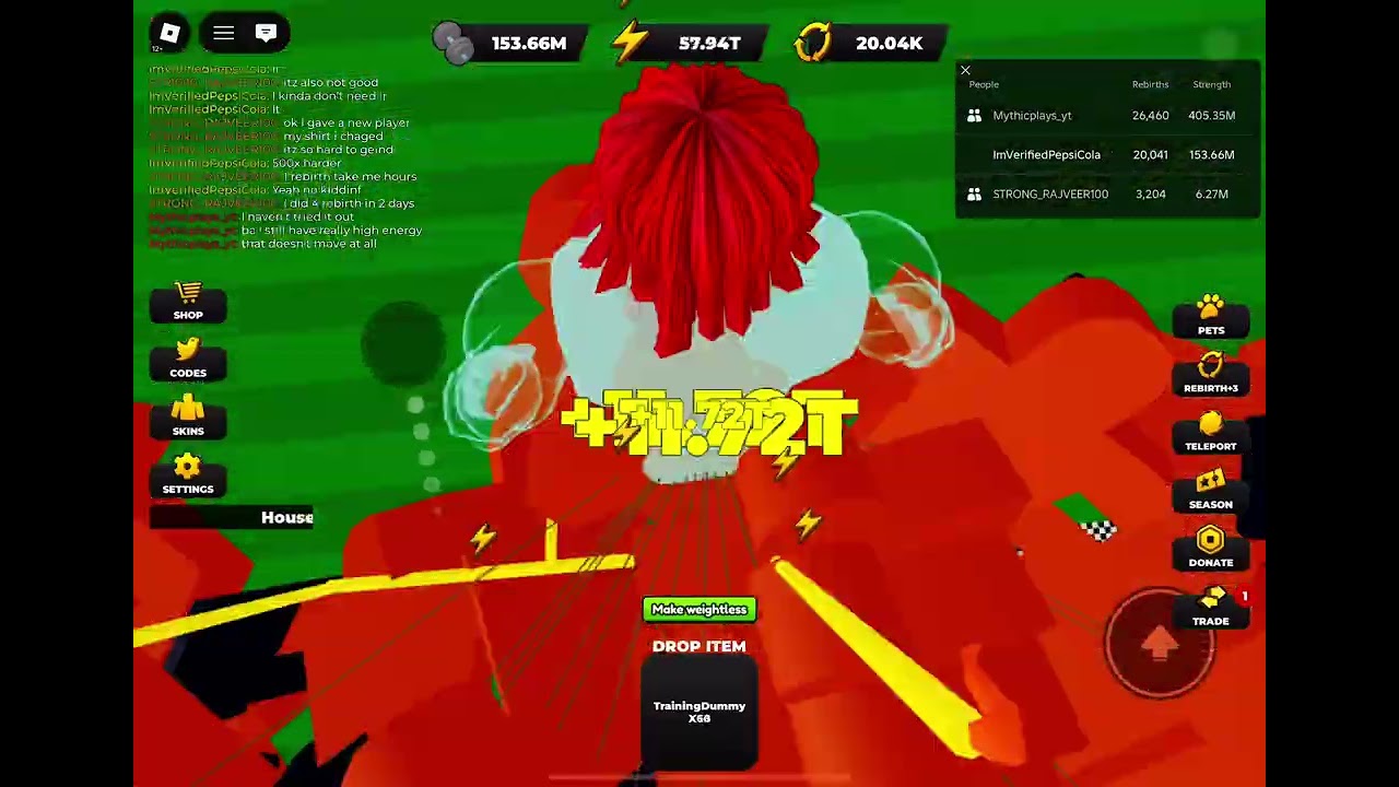 200 Million Strength Without Event (No edit video)