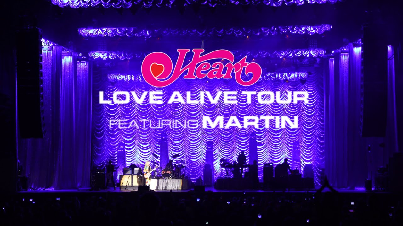 Martin Lighting on Tour with Heart