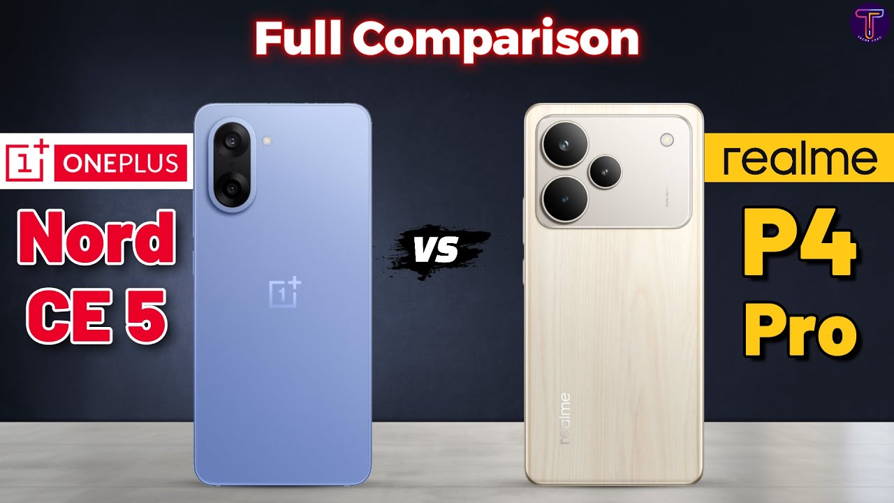 OnePlus Nord CE 5 vs Realme P4 Pro : Full Comparison⚡Which One Is Better?