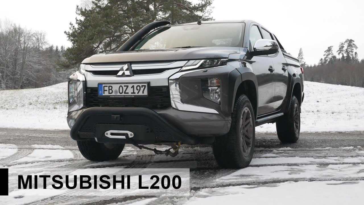 Wir ziehen damit einen Baumstamm!: 2022 Mitsubishi L200 Offroad - Review, Test, Fahrbericht
