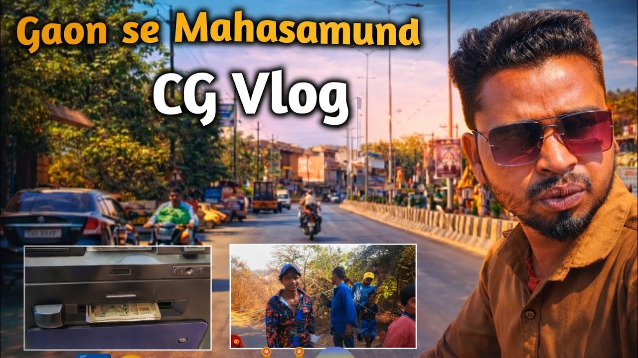 Gaon Se Mahasamund Moto Vlog | ATM Se Paise Nikale | Raste Me Holi Chanda 😲 | CG Vlog