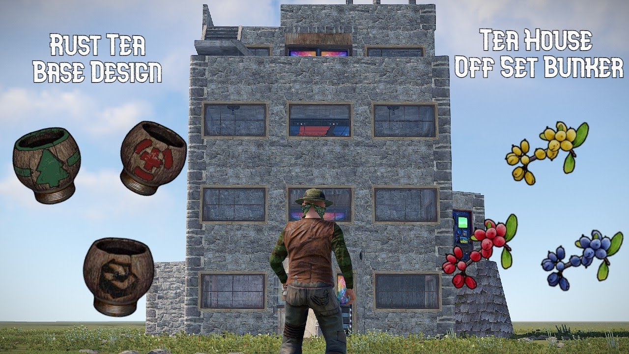 Lazer's Tea House | Rust Bunkered Farm Besign