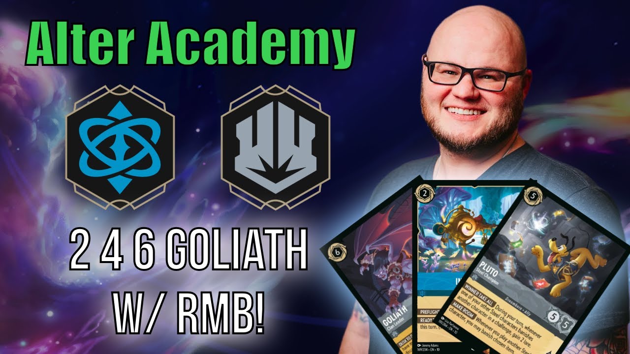Alter Academy от Disney Lorcana (с RMB на Sapphire Steel!!)