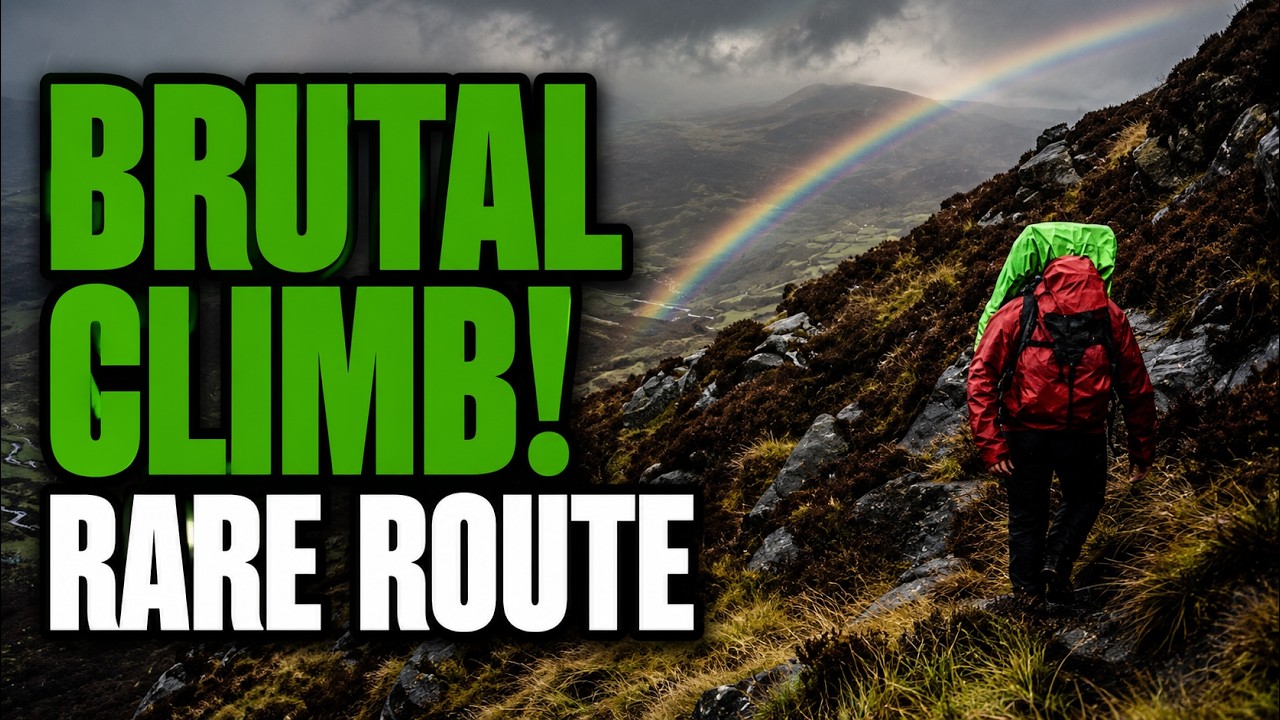 Wild Camping on Slieve Meelmore via Spellack | Rare Mourne Mountains Route