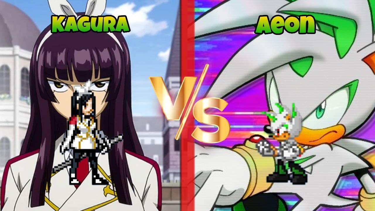Jump Force MUGEN Kagura vs Aeon