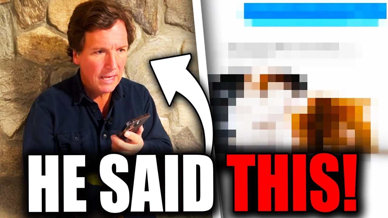 Tucker Carlson's SHOCKING Texts JUST LEAKED&hellip; THEY&rsquo;RE INSANE!