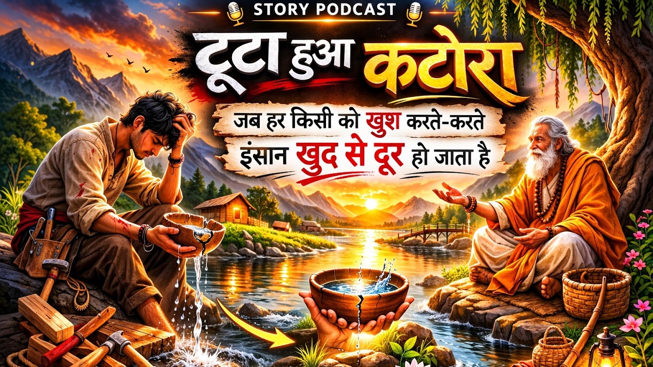 टूटा हुआ कटोरा || जब हर किसी को खुश करते-करते इंसान खुद से दूर हो जाता है