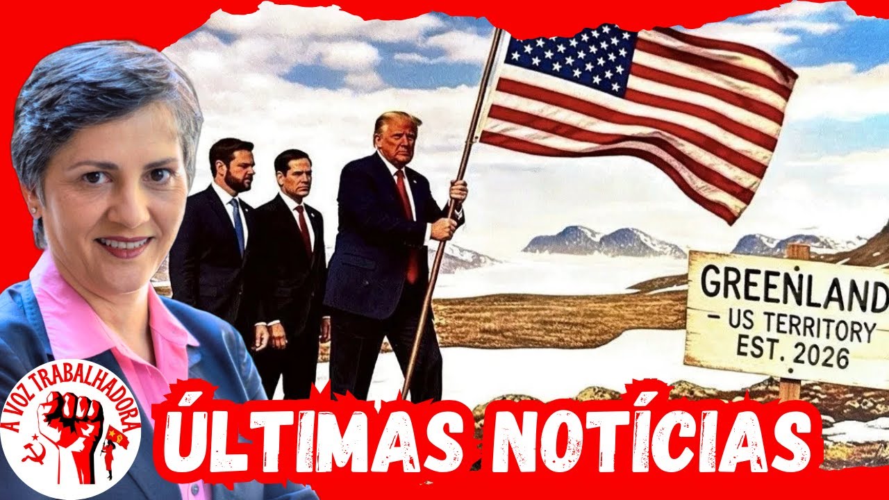 O IMPERADORZINHO MIMADO TRUMP QUER A GROENLÂNDIA - Heloisa Villela no ICL Notícias