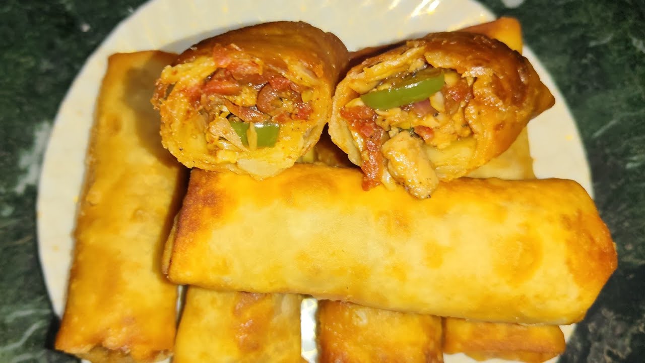 Chicken Roll recipe.... ramdan special recipe 