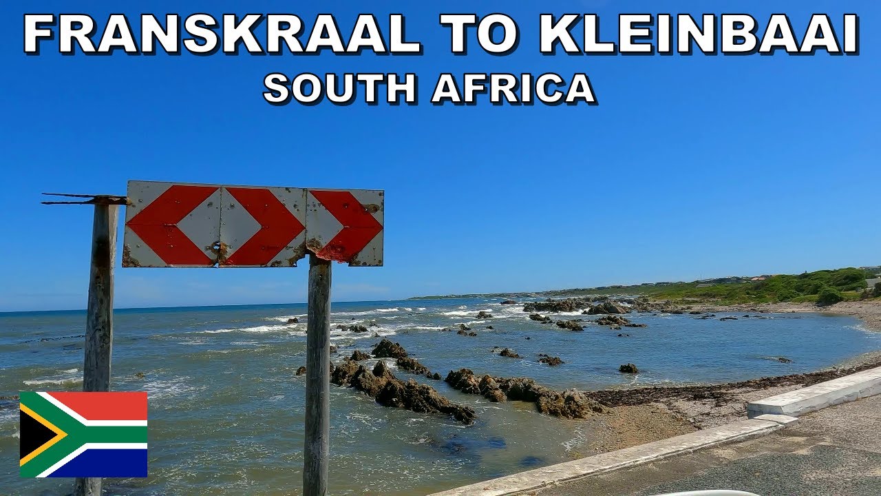 DRIVING from FRANSKRAAL to KLEINBAAI in SOUTH AFRICA * 4K (60fps)