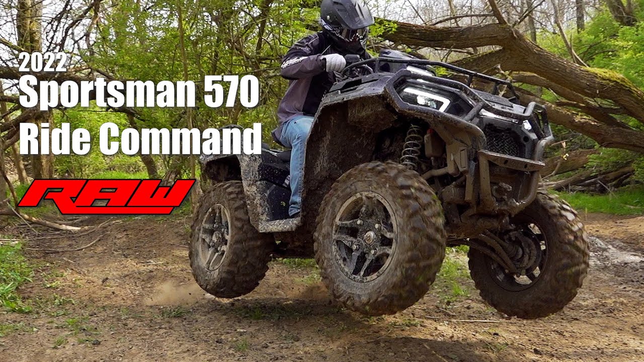 2022 Polaris Sportsman 570 Ride Command Edition Test RAW