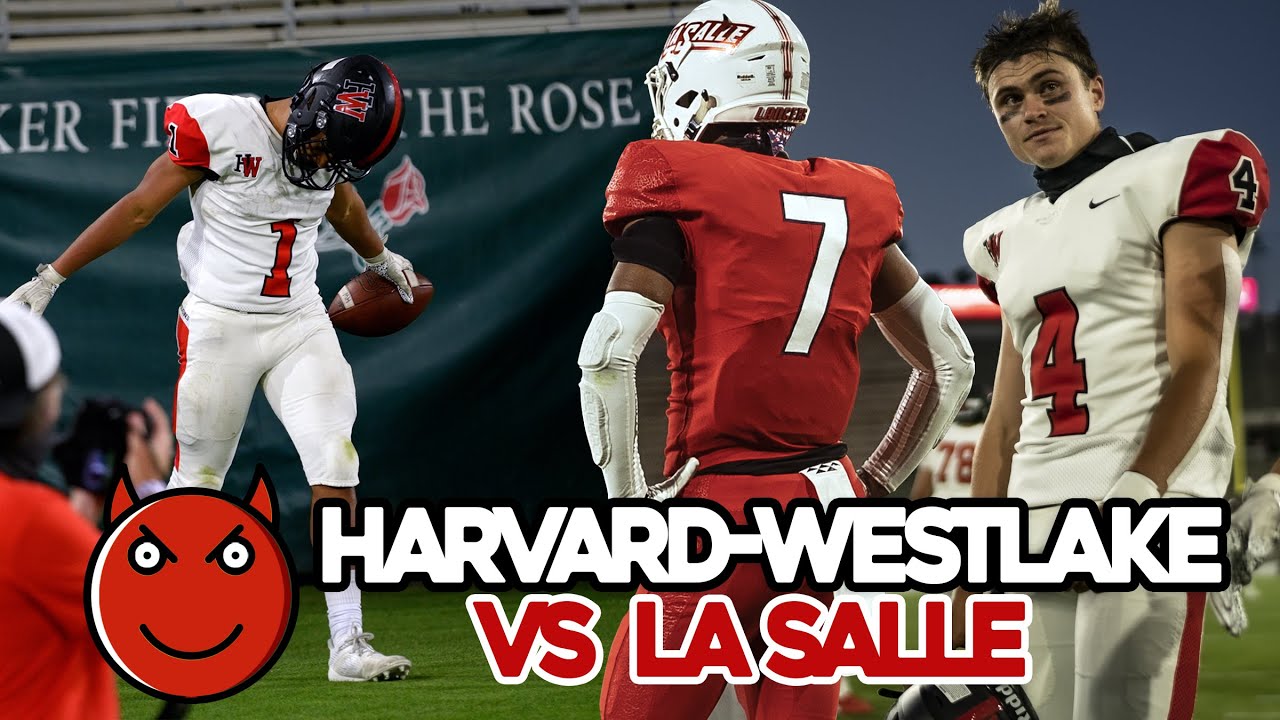JT THOMPSON 380 TOTAL YDS 5 TD IN ROSE BOWL | Harvard-Westlake vs La Salle | @SportsRecruits Mixtape