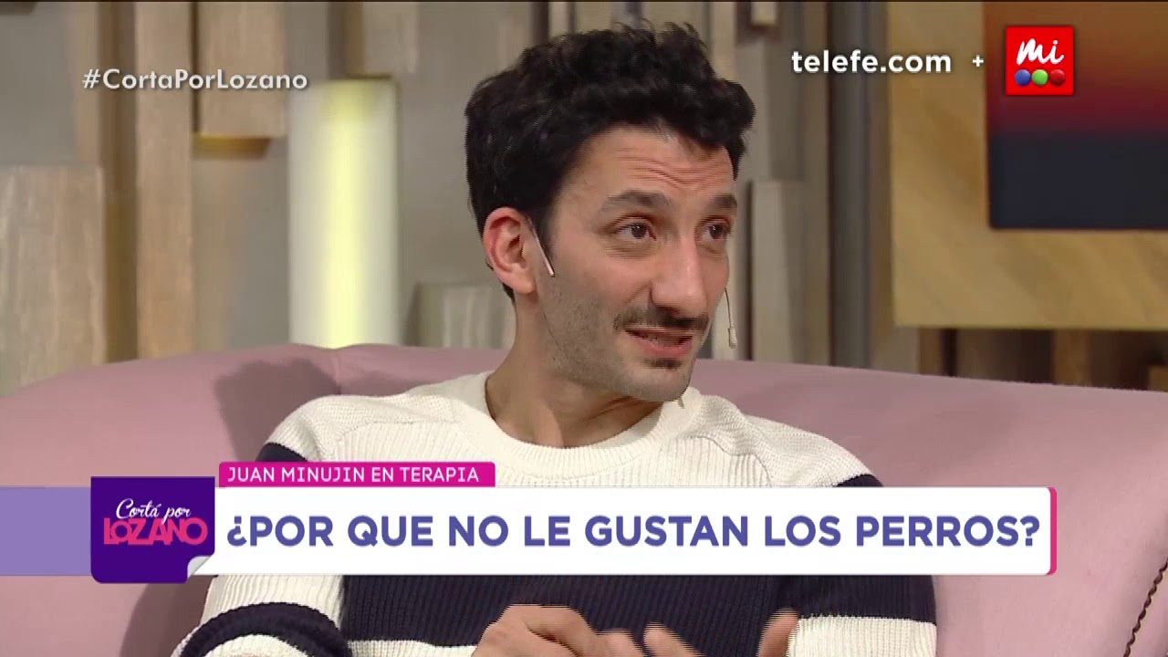 ¿Por qué a Juan Minujín no le gustan los perros? - Cortá por Lozano