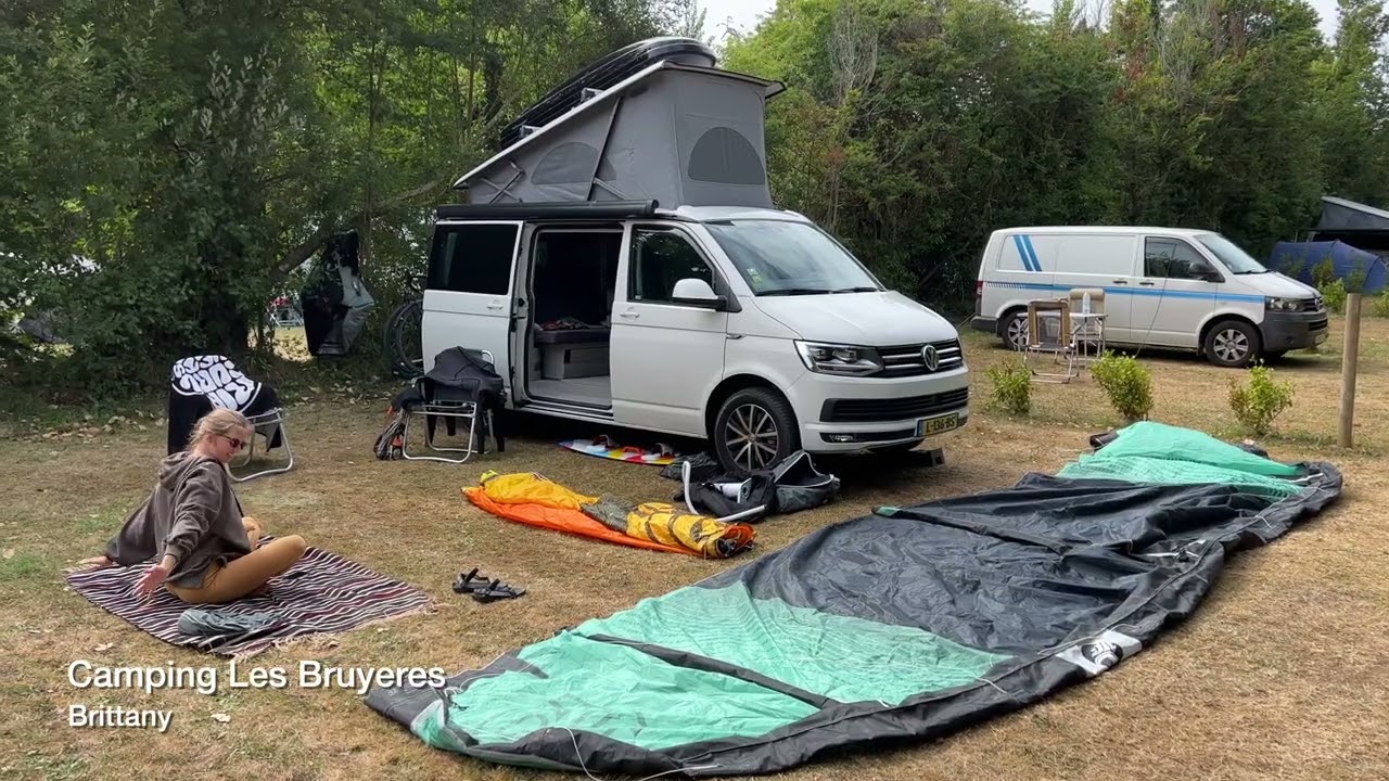 Camping in Normandy & Brittany, France - July 2022