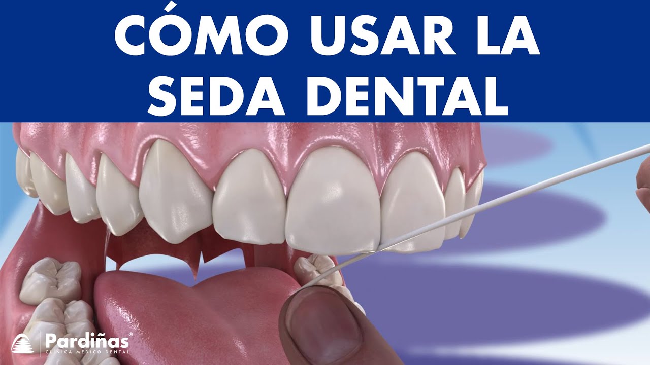 C&oacute;mo usar el HILO DENTAL y el limpiador de lengua &copy;