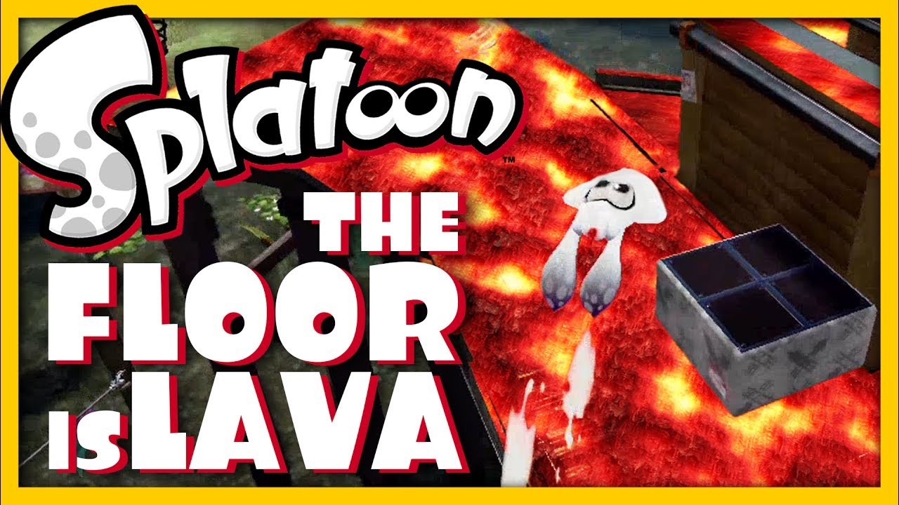 THE FLOOR IS LAVA CHALLENGE (&Ccedil;a tourne bien !) - Splatoon