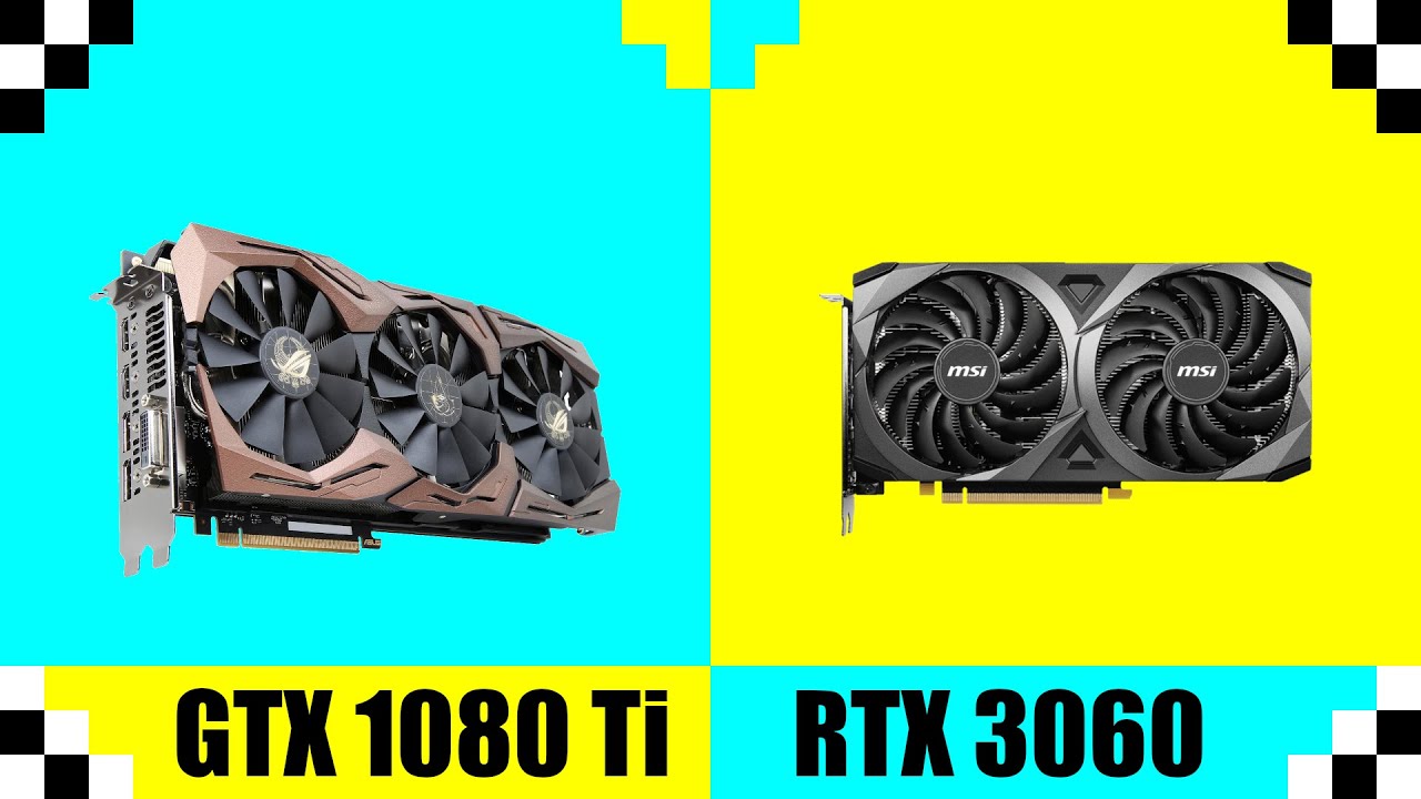 Nvidia GeForce GTX 1080 Ti vs RTX 3060 | Tested in 7 Games