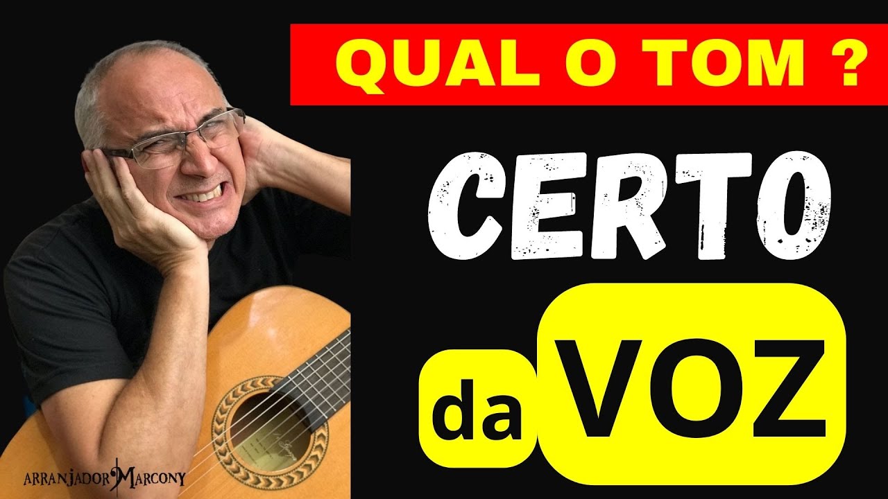 Como achar o TOM CERTO da M&uacute;sica para a VOZ Masculina e  Feminina  APRENDA ESTA T&Eacute;CNICA