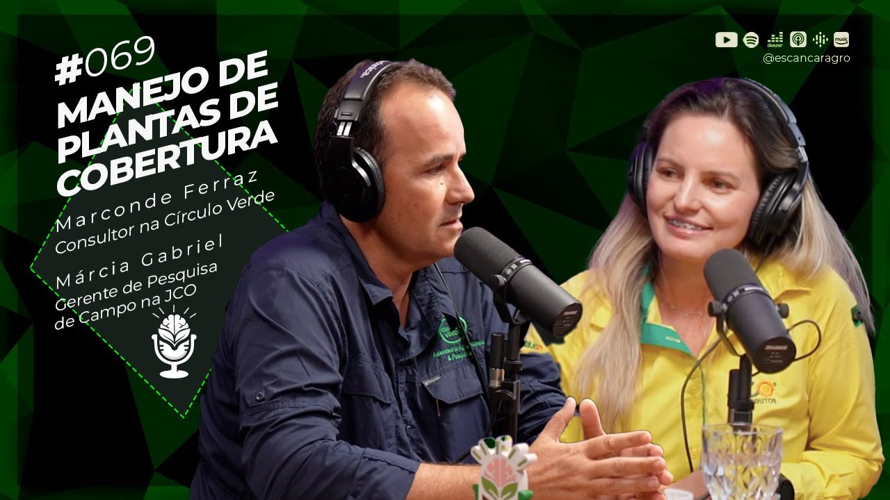 Manejo de Plantas de Cobertura! Com Marconde Ferraz e Márcia Gabriel! 🟢 #069