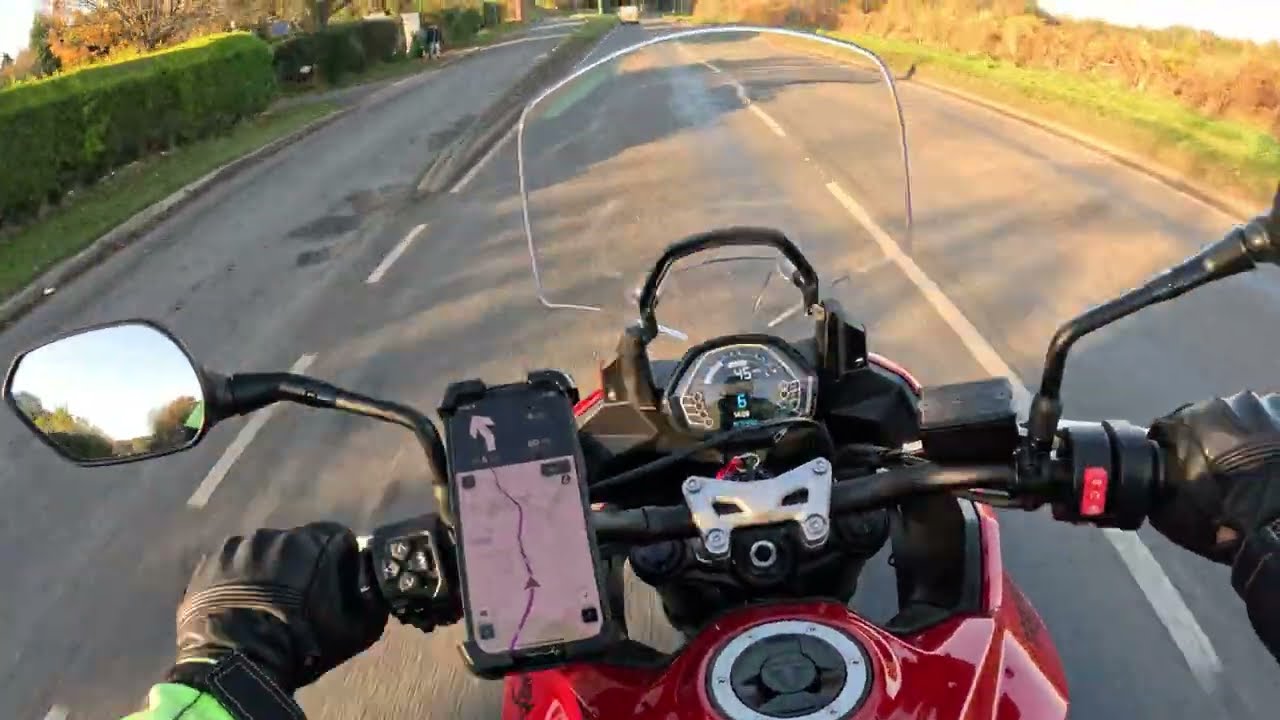 First Calimoto Tour on the Triumph Tiger Sport 660