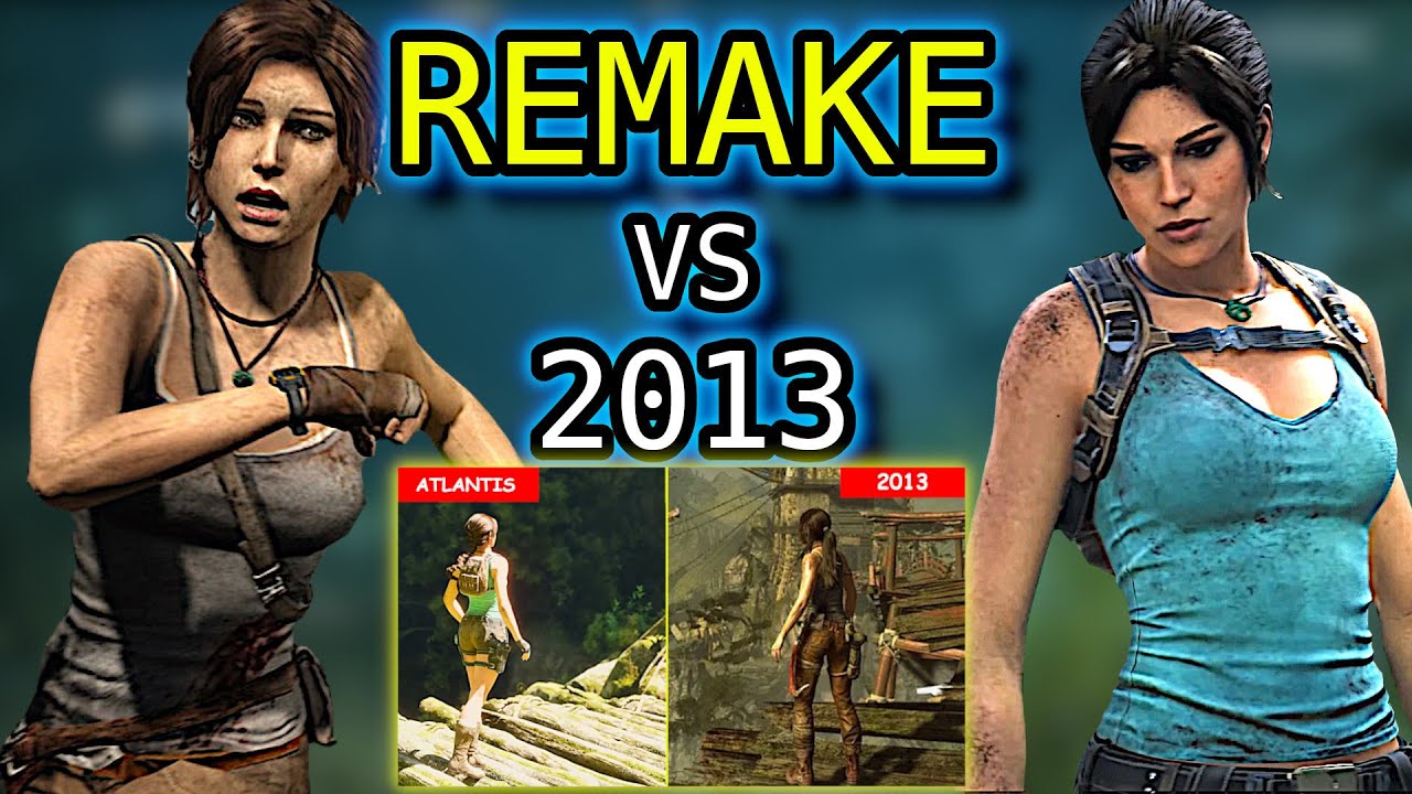 Tomb Raider: Наследие Атлантиды против перезапуска 2013 года 🔥👀