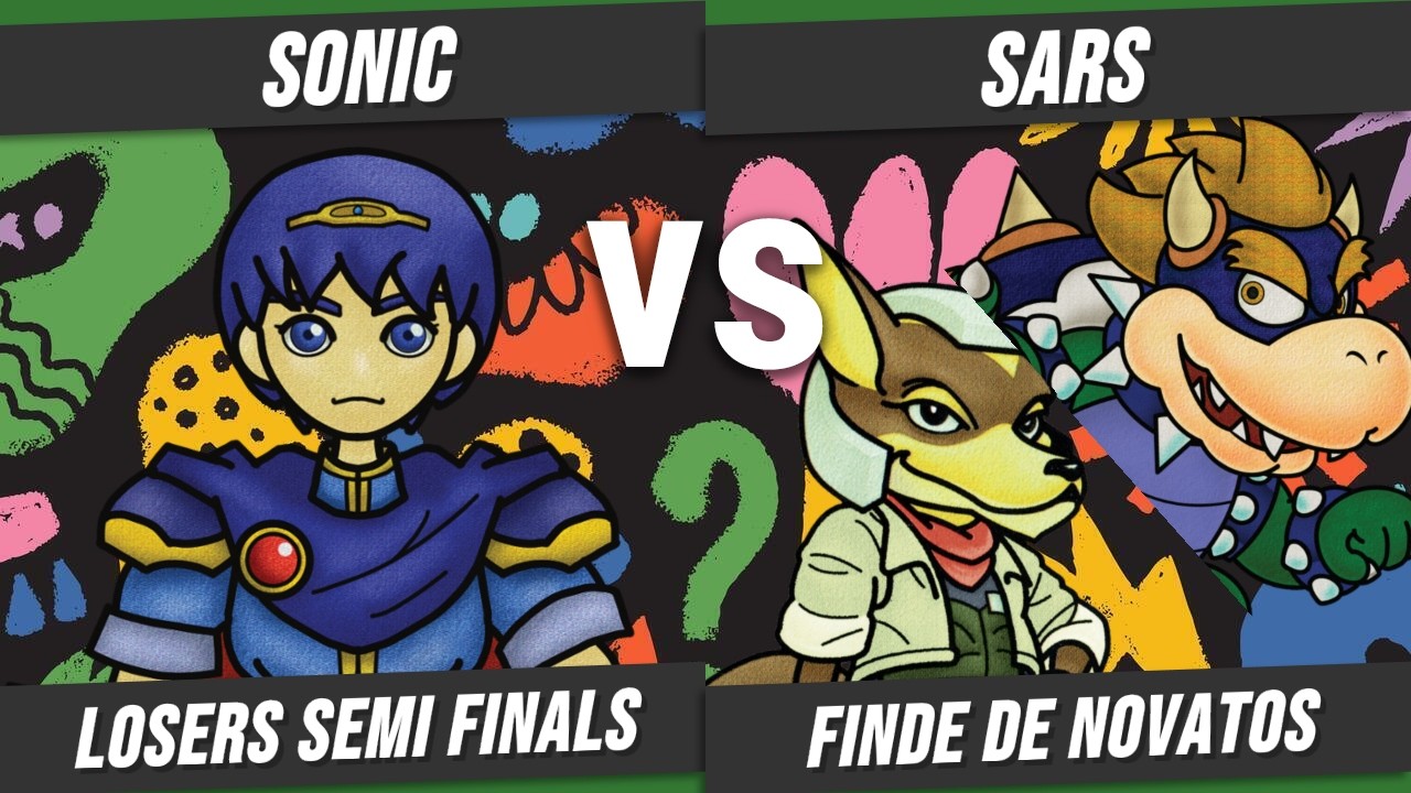 Finde De Novatos # 1 SONIC (Marth) VS SARS (Fox/Boswer) Losers semi finals