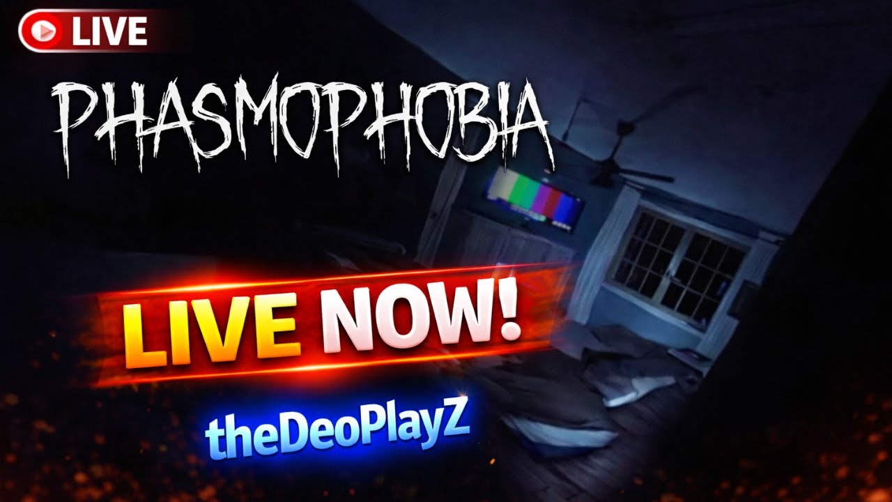 🔴 Short LIVE Phasmophobia | Ghost Hunt Begins!