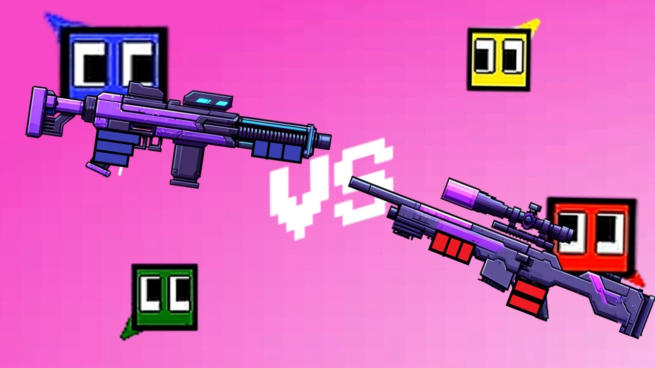 Assault Rifle vs Rifle: The Square Battle