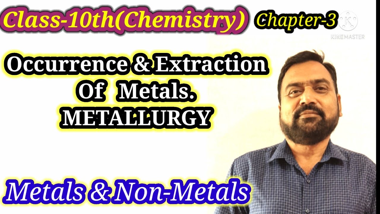 occurence & extraction of Metals/Metallurgy/Class 10-Chemistry/Metals &Non-Metals/