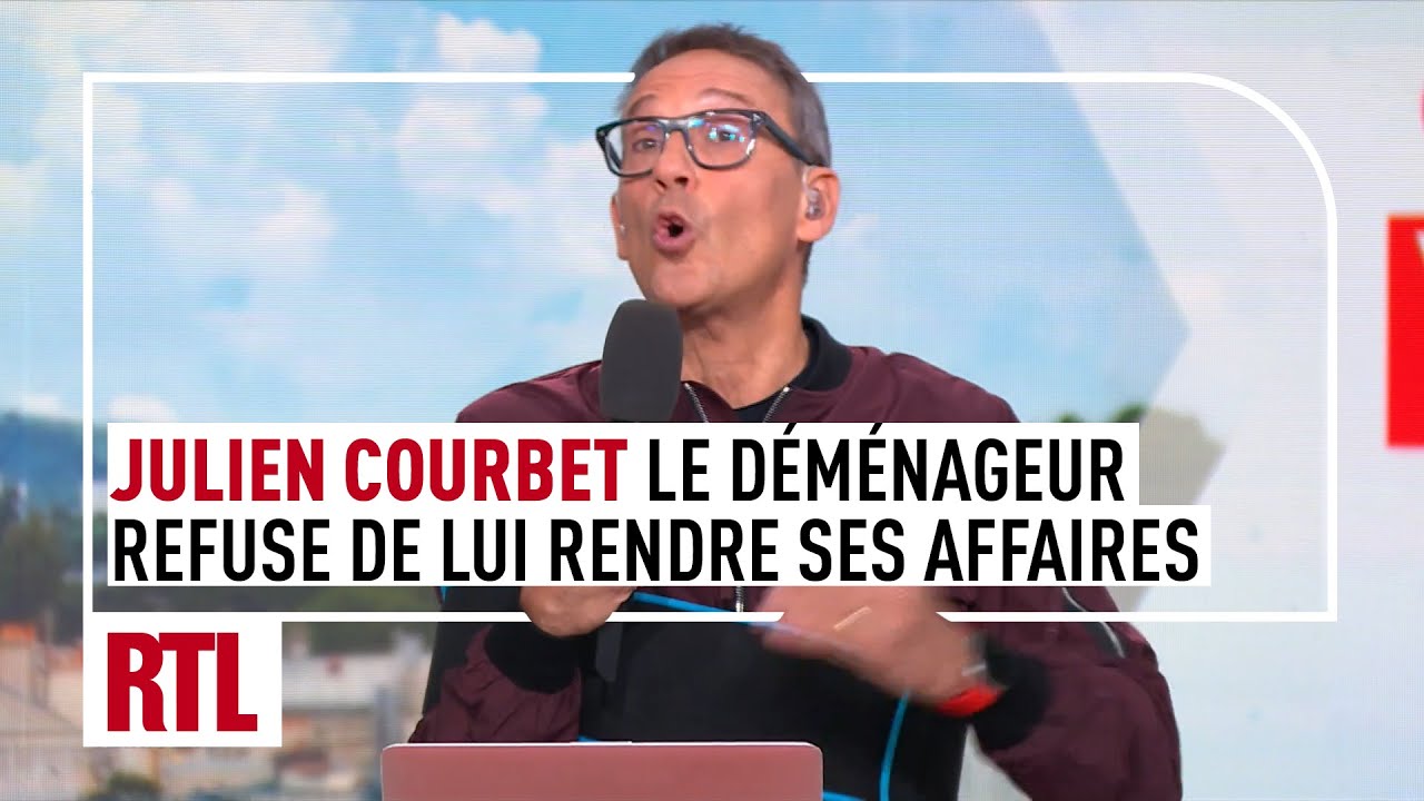Julien Courbet : le déménageur refuse de lui rendre ses affaires