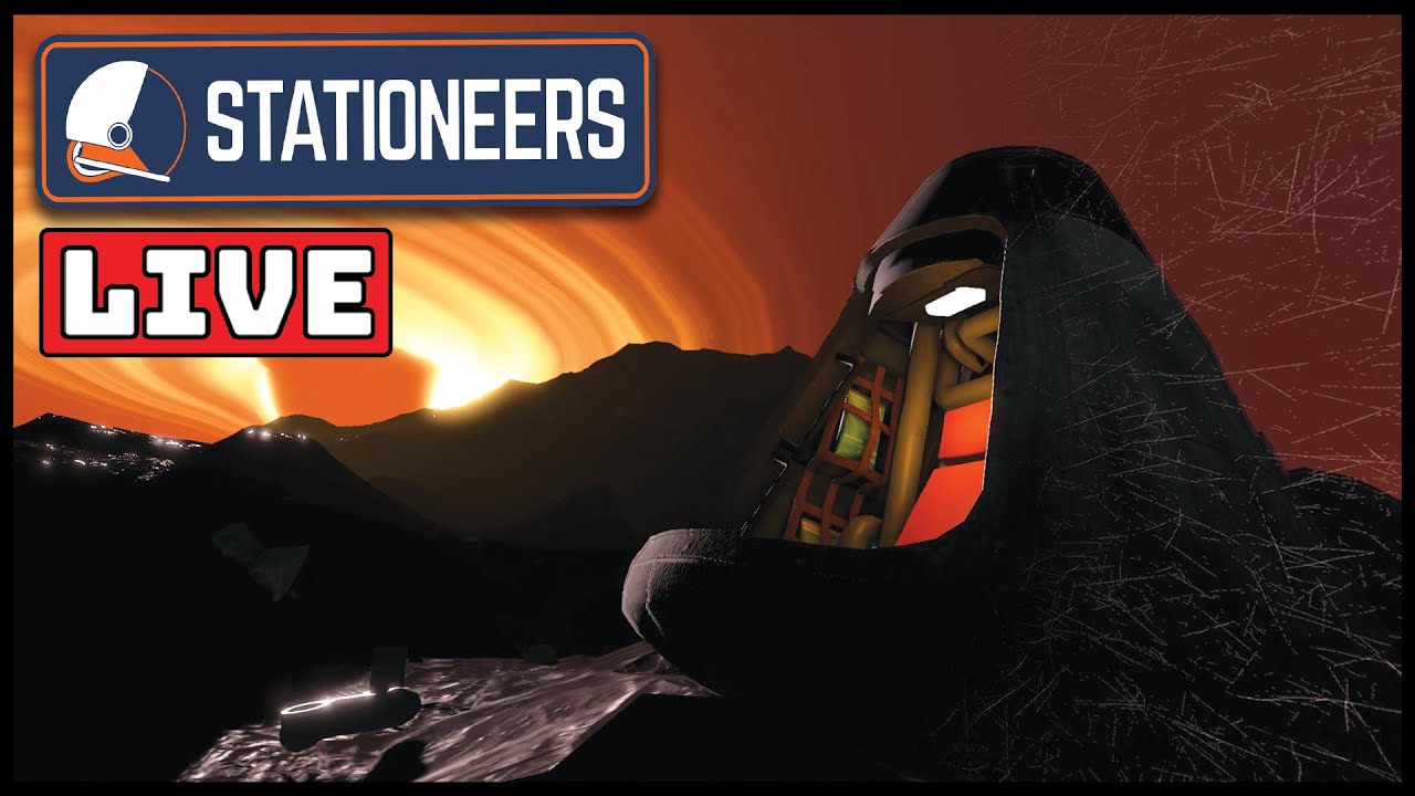 🔴 Can I survive 100 days in Stationeers? 🐢 | Stationeers LIVE Days 1-12