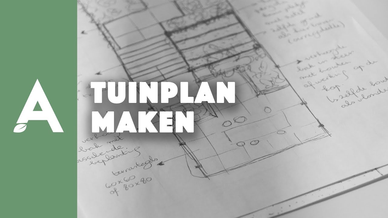 Tuinplan maken I Een groener thuis! #39 I Angelo Dorny