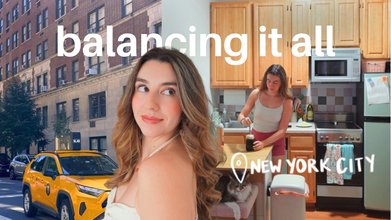 navigating life, dating & my career in my late 20s ✨ a busy week in my life in nyc